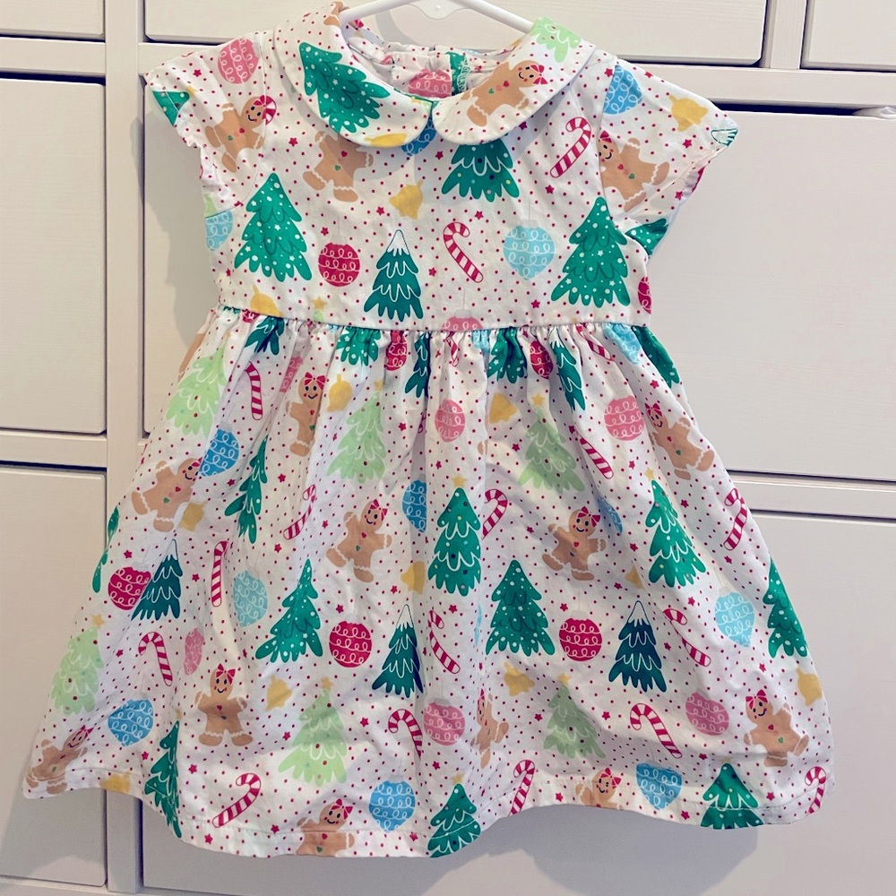 18 month girls Christmas dress